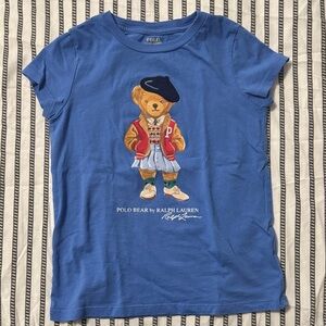 Polo by Ralph Lauren Kids Blue Bear T-Shirt